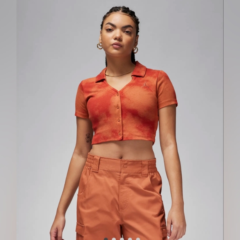 Jordan Button up top new with tags